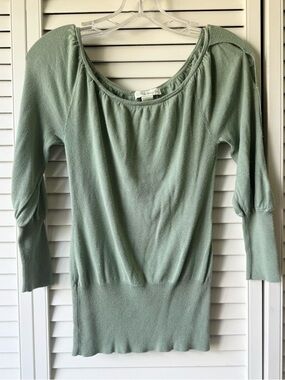 Forever 21 Mint Green Scoop Neck Top